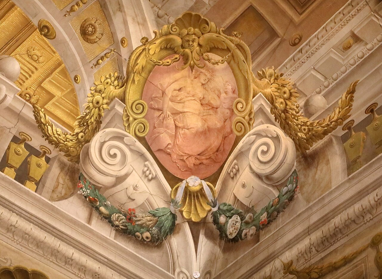 Museum Palazzo Mansi, Lucca - allegorie delle quattro parti del mondo 1